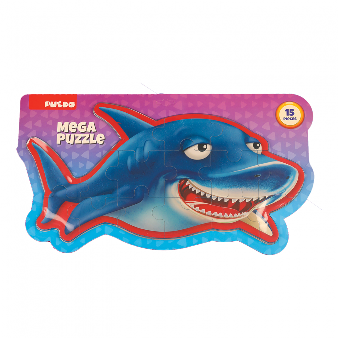 PUZZLE DIN SPUMA EVA, MEGA, 15 PIESE, PUEDO - imagine 4
