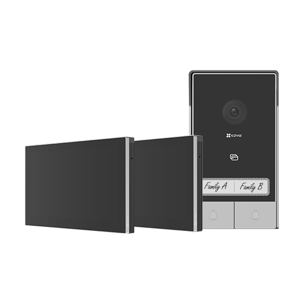 KIT VIDEINTERFON EZVIZ HP7 2-ENTRY, Senzor imagine: 1/2.7" Progressive Scan