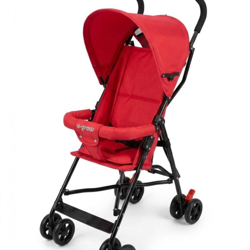 Carucior sport, pliere tip umbrela, rosu, U-Grow