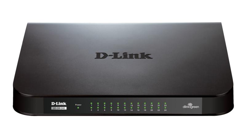 Switch D-Link GO-SW-24G, 24 port, 10/100/1000 Mbps - imagine 3