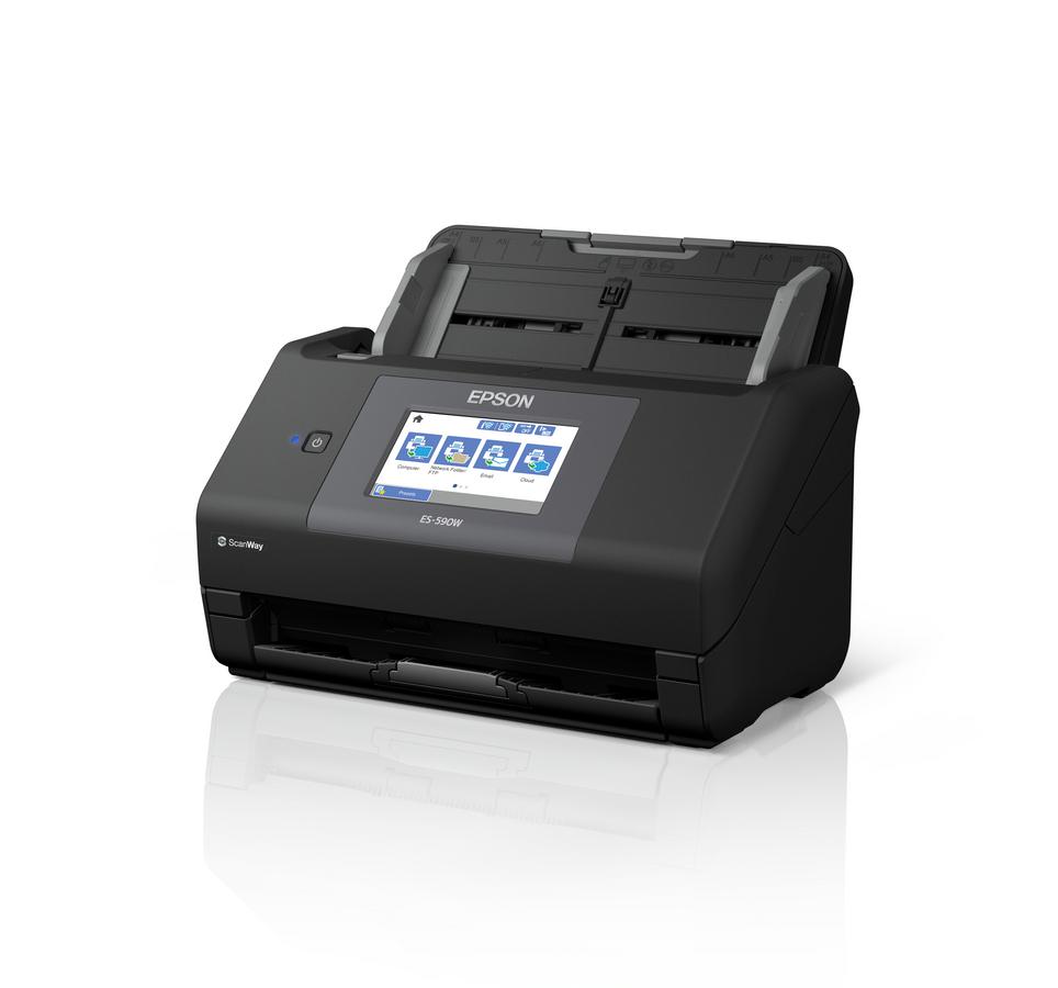 Scanner Epson WorkForce ES-590W, A4, Automat, Sheetfed, USB + WLAN - imagine 6