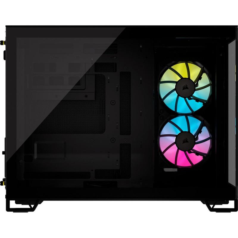 Carcasa CORSAIR 2500X RGB, Mini Tower, Black - imagine 4