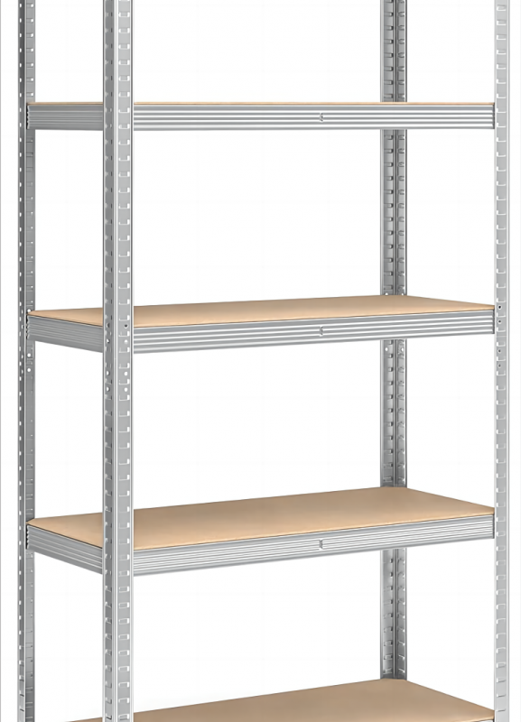 HEINNER RAFT METALIC CU 5 POLITE 90*40*180 CM