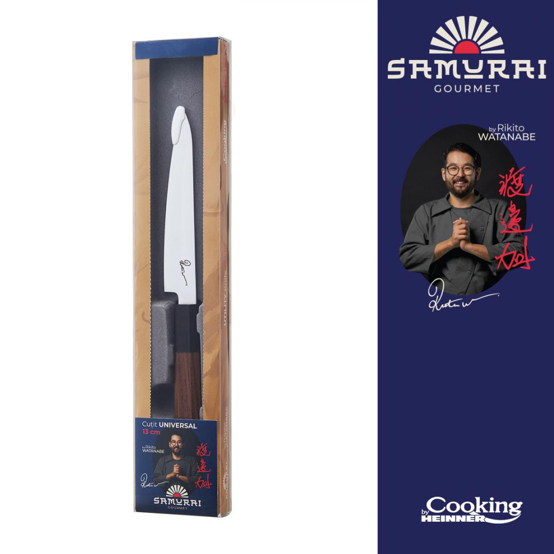 CUTIT UNIVERSAL 13 CM, RIKITO WATANABE, SAMURAI GOURMET, COOKING BY - imagine 4