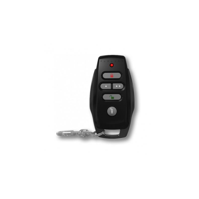 Telecomandă cu comunicație bidirecțională Paradox REM25, care permite armarea/dezarmarea în
