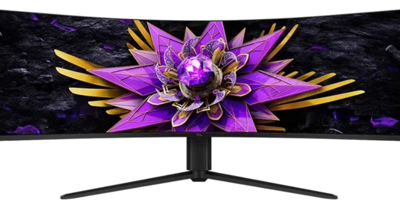 Monitor Gaming TCL 57R94, 57", 7680 x 2160 pixeli, Negru-Alb,