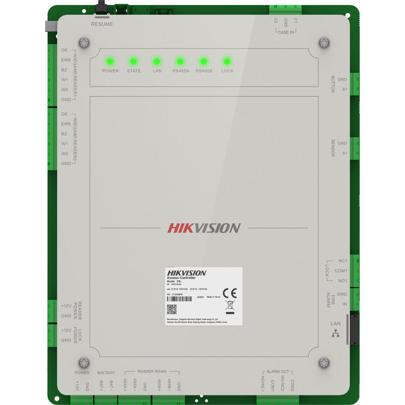 Centrala control acces Pro Series Hikvision DS-K2621X(P) pentru 1 usa,