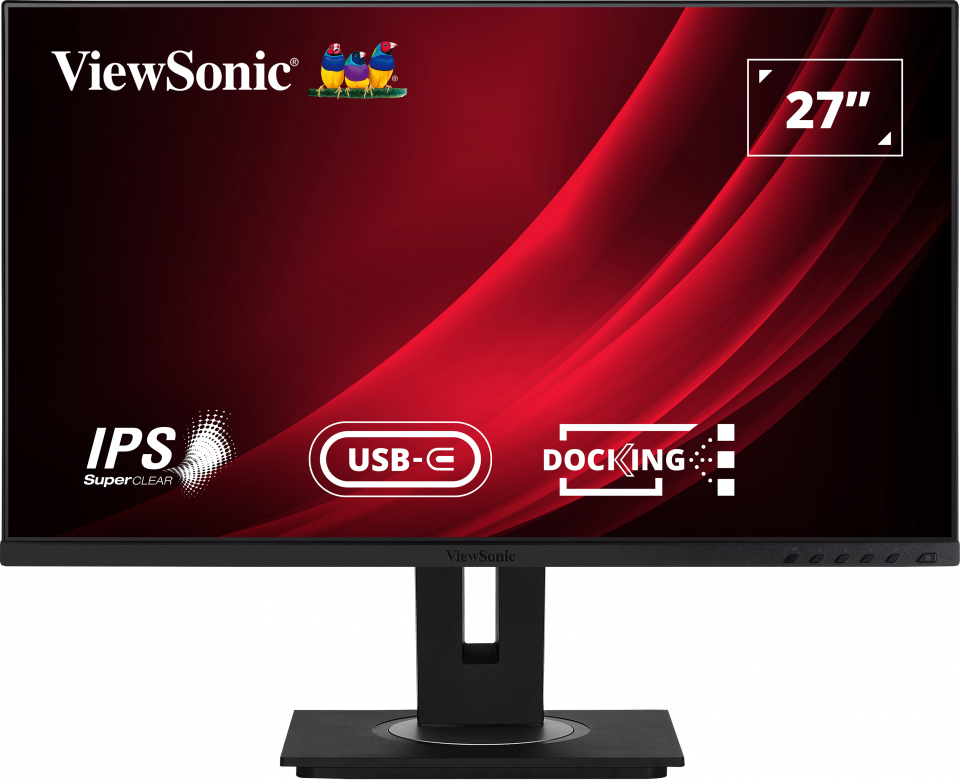 Monitor Consumer ViewSonic VG2756-4K, 27", 3840 x 2160 pixeli, Black,