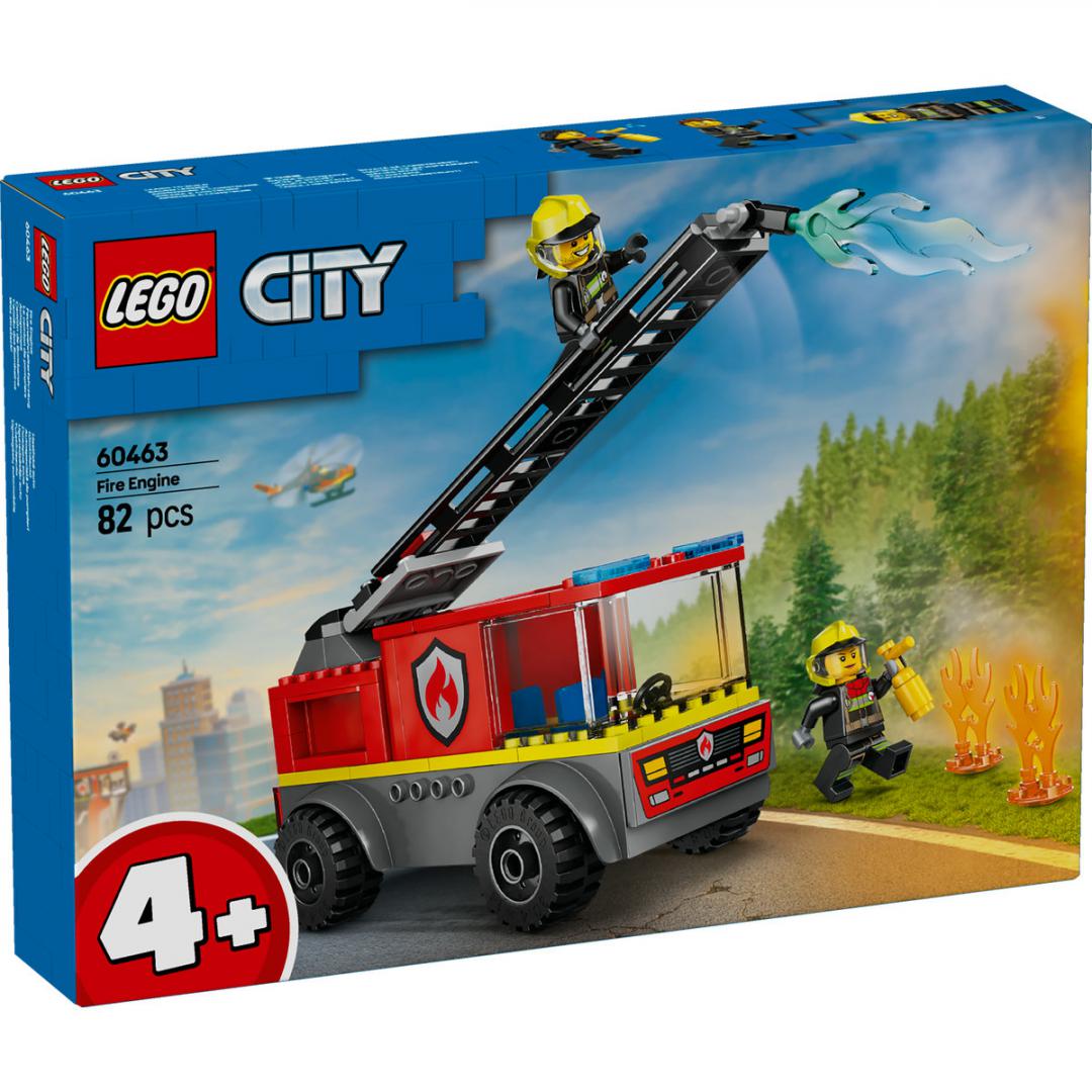 CAMION DE POMPIERI CU SCARA, LEGO 60463 - imagine 3