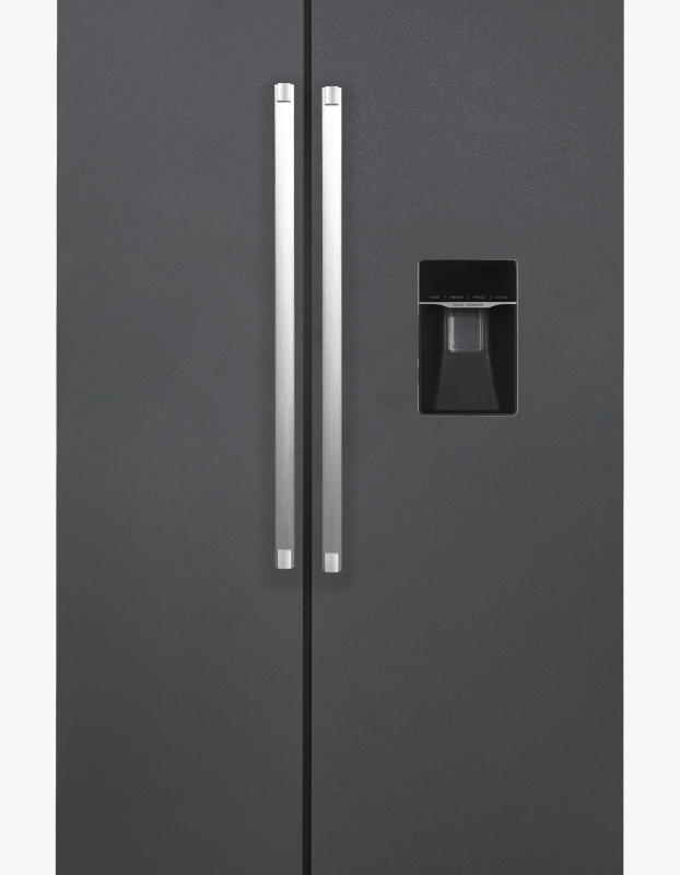 Side by Side HEINNER HSBS-HM529NFINVDGWDE++, No Frost, 529 L, Clasa